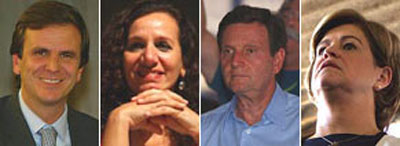 Politica - Justia recebe pedidos de impugnao de quatro candidatos  - Jandira, Crivella, Eduardo P