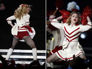 Madonna retira sustica de foto de Marine Le Pen na Frana