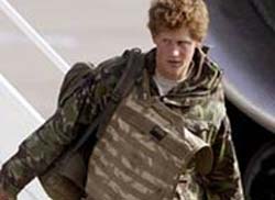 Aps lutar no Afeganisto, prncipe Harry ser promovido