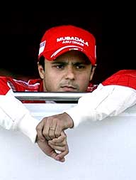 Felipe Massa espera mais sorte em 2008