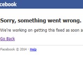 Facebook deixou site fora do ar para sanar maior pane