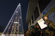 Iluminao de rvore de Natal pode agravar tenso entre Coreias