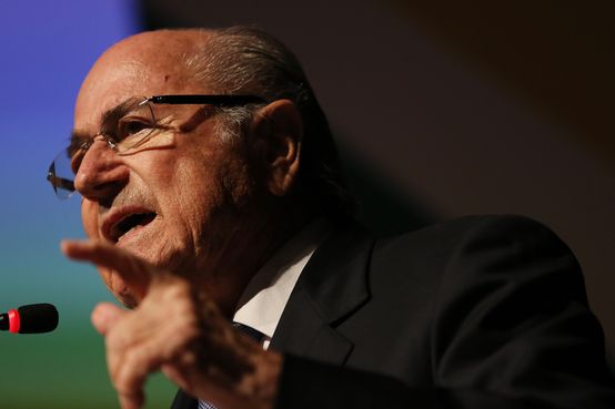 Blatter garante Mundiais na Rssia e Qatar