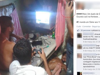 Apreendidos videogame e celular que preso usava para acessar Facebook