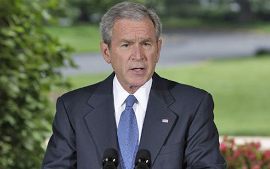 Destino de Bush aps eleies  tema de fruns na internet