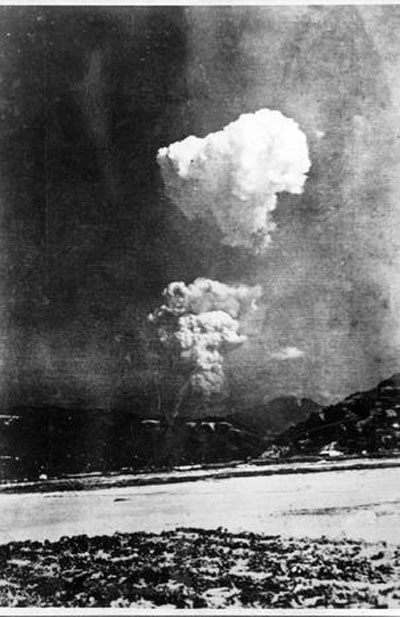 Foto rara da bomba atmica  encontrada em Hiroshima  