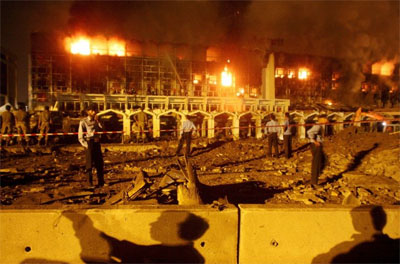 Exploso mata ao menos 40 em hotel no Paquisto