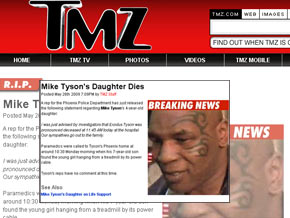 2 semanas aps morte de filha, Mike Tyson se casa em vegas