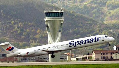 Avio acidentado em Madri teve problema de superaquecimento