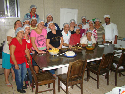 Culinria Tpica capixaba ministrada pelo SENAC em Maratazes