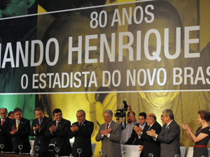 Aos 80 anos, FHC recebe homenagens em Braslia 
