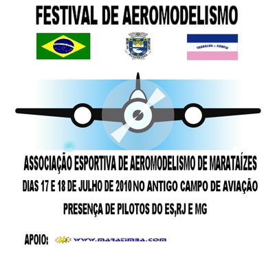 Festival de Aeromodelismo agita Maratazes