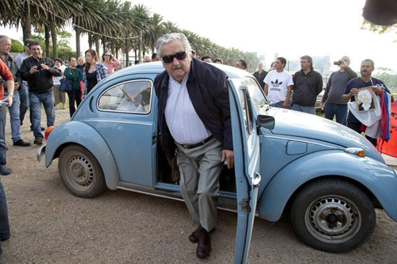 Presidente Mujica diz que jamais vender seu fusquinha azul