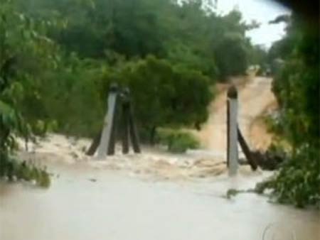 Chuva deixa 13 cidades de MS em situao crtica, segundo Defesa Civil
