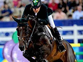 Cavalo de brasileiro  pego no doping, e Bernardo Alves .