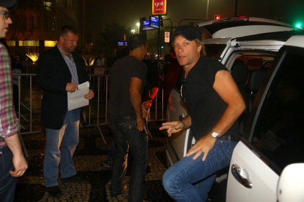 Jon Bon Jovi desembarca no Rio
