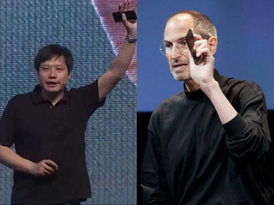 Steve Jobs da China imita ex-CEO em 