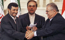 Bagd recebe Ahmadinejad com segurana reforada