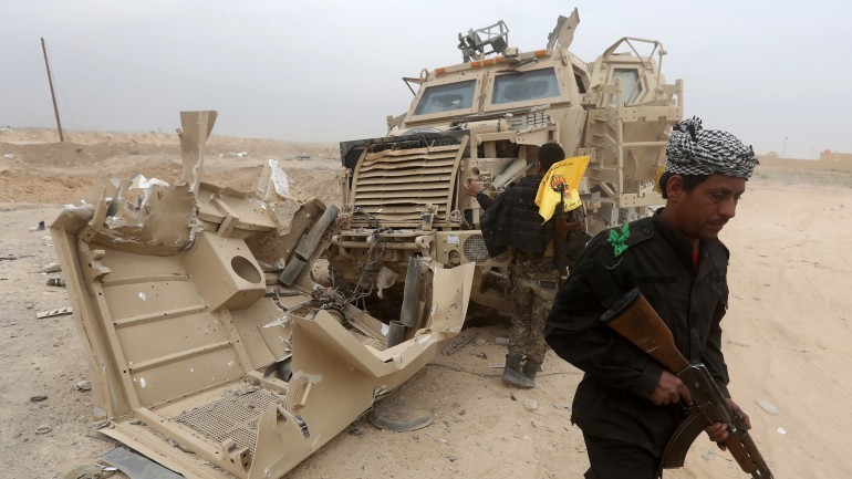 Iro est a fornecer armas ao Iraque na luta contra o Estado