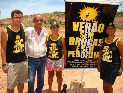 Luta contra as drogas e pedofilia em Maratazes