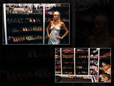 Paris Hilton abre o closet para programa da web 