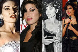Saiba de onde vem o estilo de Amy Winehouse.