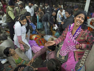Vai a 36 o nmero de mortos aps tumulto em festival religioso na ndia