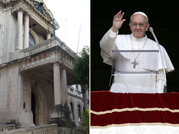 No Rio, Papa far orao do ngelus na sacada do Palcio So Joaquim