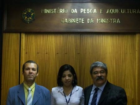 Presidente da APESP foi a Brasili pedir a volta da pesca de lagosta com rede