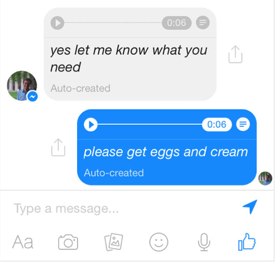 Facebook Messenger pode ganhar transcrio de voz para texto