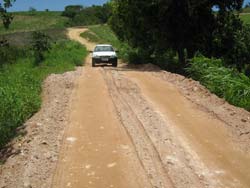 Maratazes investindo nas estradas rurais