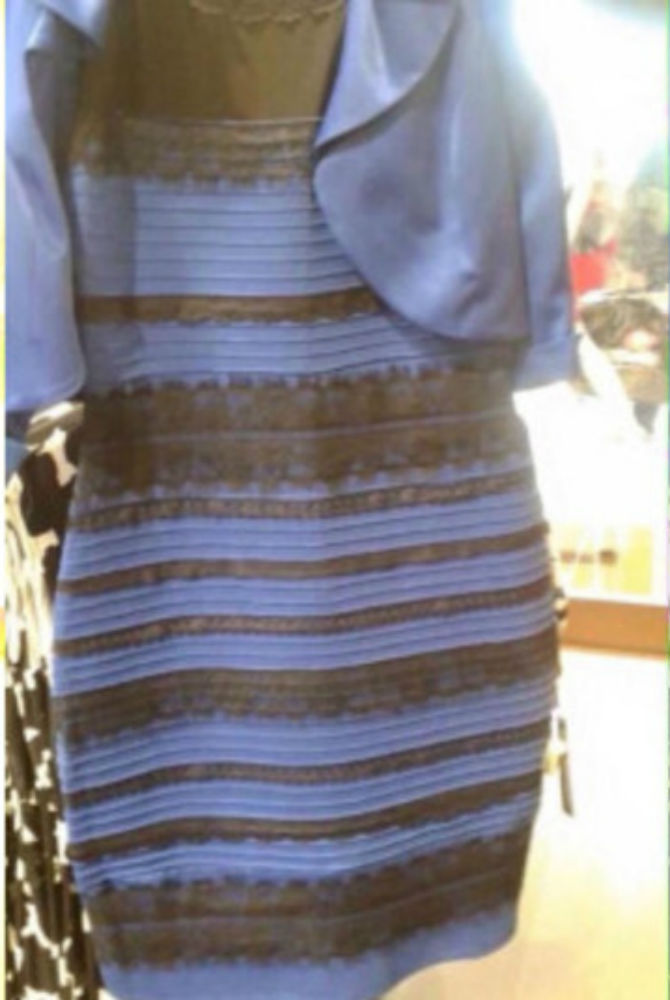 Qual a cor desse vestido? Internautas do respostas diferenc