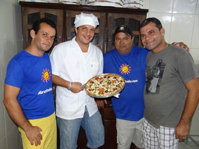 Pizza de Lagosta em Maratazes