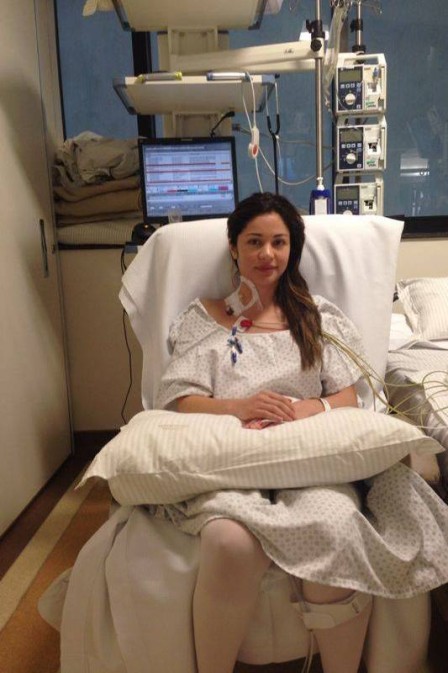 Maria Melilo passa bem aps cirurgia de mais de dez horas: 
