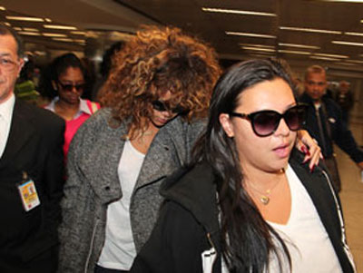 Rihanna desembarca em So Paulo