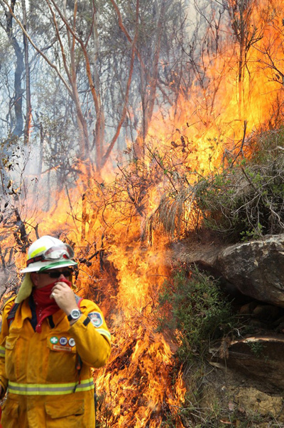Incndios florestais castigam a Austrlia  