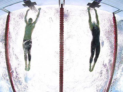 Ouro dos 100m borboleta  realmente de Phelps