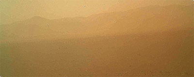 Rob envia primeira imagem colorida de Marte