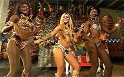 O samba  a malhao que faz as deusas do carnaval