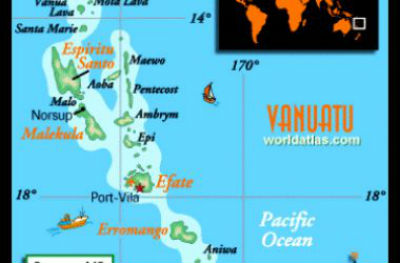 Terremoto de magnitude 7,1 atinge ilha de Vanuatu