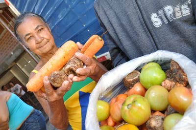 Cesta Verde entrega mais de 29 mil quilos de alimentos