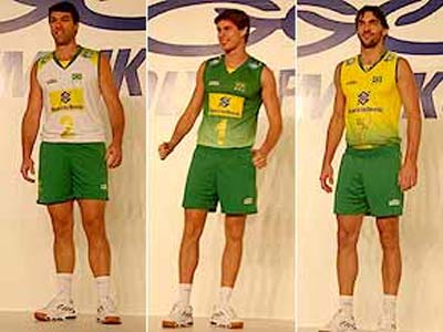 CBV apresenta os uniformes do vlei brasileiro 