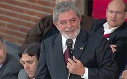 Lula diz que adotar dirias no governo 