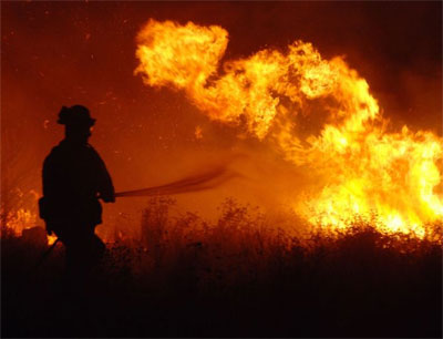 Incndios queimam mais de 8 km em Los Angeles (EUA)