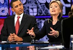Hillary e Obama discutem Cuba e reforma migratria