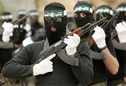 Hamas anunciou que suspendeu as negociaes com Israel