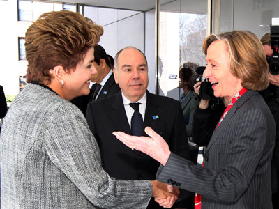 Presidente Dilma visita universidade em Boston, nos EUA