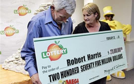 Casal que levou US$ 275 milhes em loteria vai deixar traile