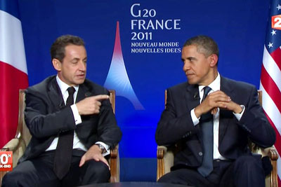 Sarkozy diz que Netanyahu  mentiroso