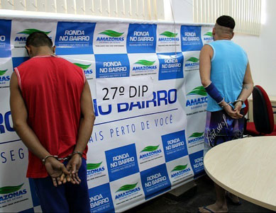Homem suspeito de matar auxiliar de servios gerais  preso, em Manaus